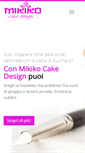 Mobile Screenshot of mikikocakedesign.com